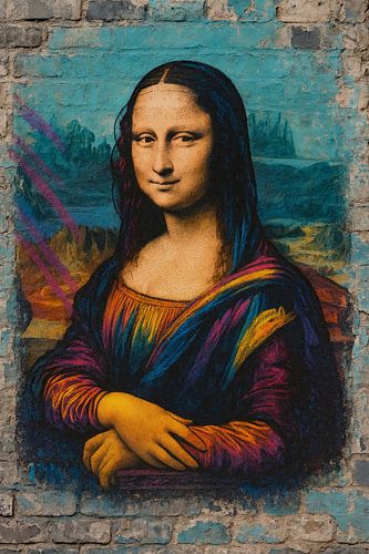 Street Art Mona Lisa