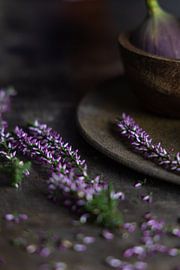 A hushed scene of purple heather by Xan Photography
