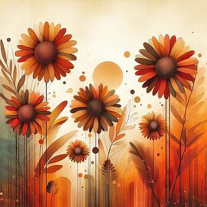 Stilisierte Blumen