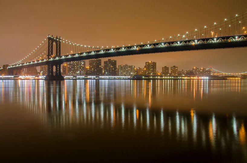 Manhattan Bridge - New York par Jack Koning