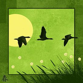 4 saisons de la série, 1 Printemps sur Monika Jüngling