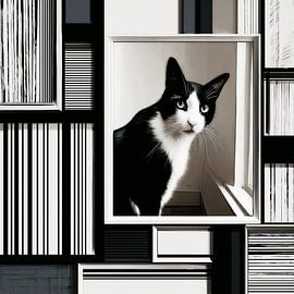 Finding the Cat in the Bookcase by Karina Brouwer