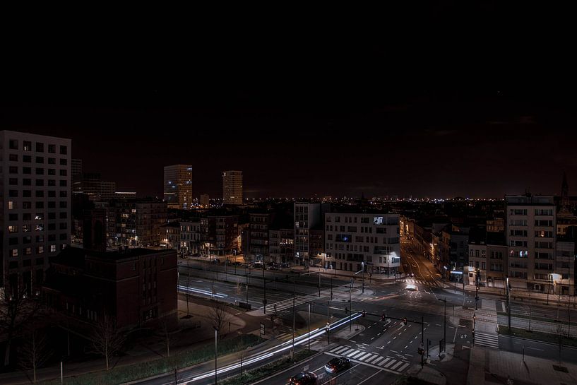 The left turn of the cars by Jelle Vanden Brande