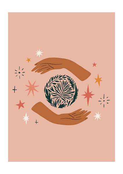 Illustratie bohemian stijl van Studio Allee
