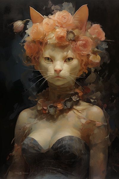 Blossom Queen: Der geheime Hof der katzenartigen Matriarchin von Emil Husstege