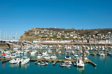 The harbour of Fécamp in Normandy by Hilke Maunder