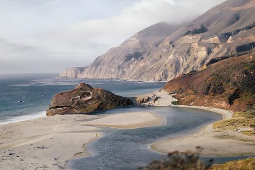 Dinosaurus Rotsformatie langs de kust