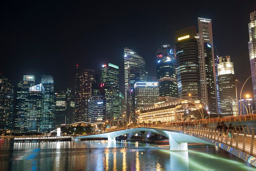 Singapur CBD von Richard Wareham