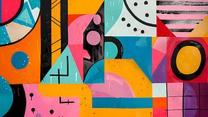 Geometrische Pop Art
