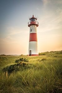 Leuchtturm List-Ost auf der Ellenbogen-Halbinsel, Sylt