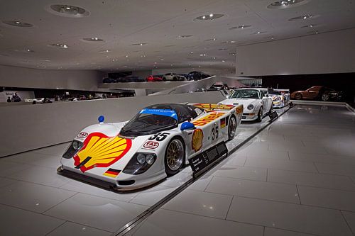 Frontansicht des Porsche 962
