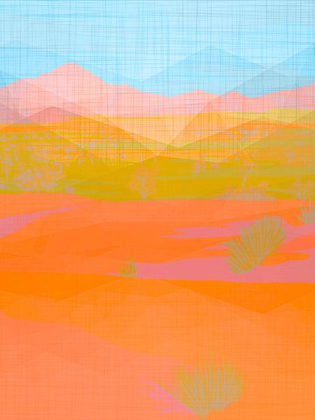 Moderne Natuur Expressionist van FRESH Fine Art