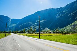 Norway, mountains Andalsnes - Norwegain Nature Andalsnes