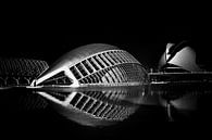 Ciutat de les Arts i les Ciències - black-and-white minimalism by Phillipson Photography thumbnail