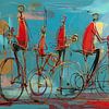 Groupe de cyclisme sur La collection ARTEO
