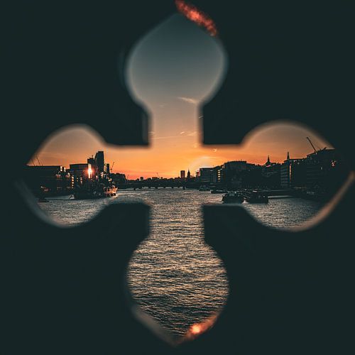 Die Themse von der Tower Bridge aus
