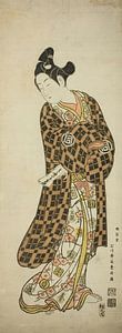 Ishikawa Toyonobu - The Actor Sanogawa Ichimatsu I as Hisamatsu