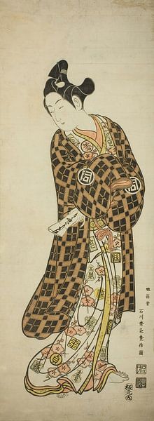 Ishikawa Toyonobu - L'acteur Sanogawa Ichimatsu I comme Hisamatsu par Peter Balan