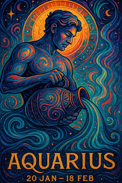 Aquarius - Bringer of the Future by Ainoeska