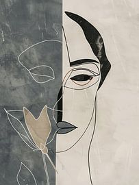 Face of the lines by artefacti