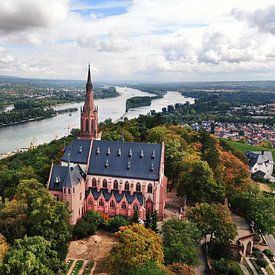 Chapelle St. Rochus, Bingen sur le Rhin (08.2020) sur menard.design - (Luftbilder Onlineshop)