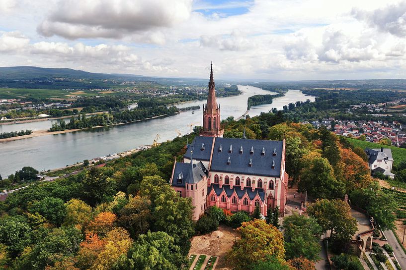 Chapelle St. Rochus, Bingen sur le Rhin (08.2020) par menard.design - (Luftbilder Onlineshop)