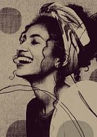 TW living - Linen collection - woman laughing