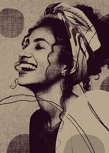 TW living - Linen collection - woman laughing