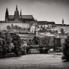 Praag - Skyline / St. Vitus Kathedraal van Alexander Voss