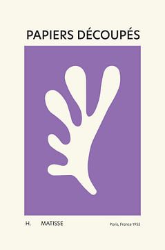 Matisse I - Purple by Walljar