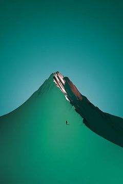 Eenzame beklimming van Mosaic Dialogue