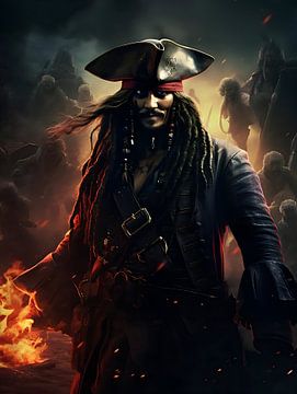 pirates of the caribbean van PixelPrestige