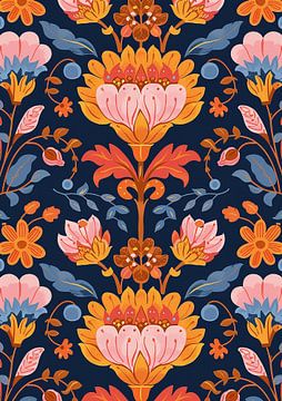 Une floraison de couleurs audacieuses sur Liv Jongman