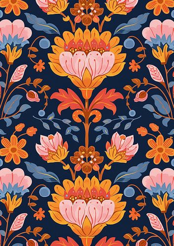 Une floraison de couleurs audacieuses