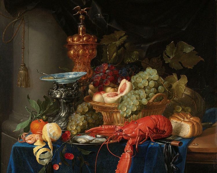 Nature morte avec un gobelet d'or, Pieter de Ring par Des maîtres magistraux
