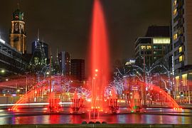 Hofplein fontein Rotterdam by Cor de Hamer
