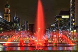 Hofplein fontein Rotterdam