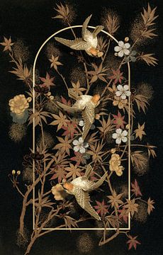 a Japanese Autumn Collage by Marja van den Hurk