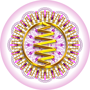 Kristallen Mandala - De vrouwelijke energie Shakti van SHANA-Lichtpionier