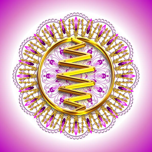 Kristallmandala-Die weibliche Energie-Shakti von SHANA-Lichtpionier