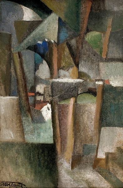 Albert Gleizes - The Trees (1910-12) by Peter Balan