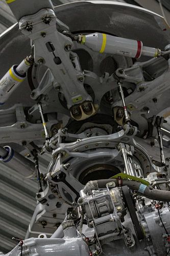 Rotor engine close-up