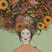 Bloemen in mijn gedachte