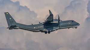 Transportflugzeug Airbus C-295 der Königlichen Luftwaffe von Brunei.