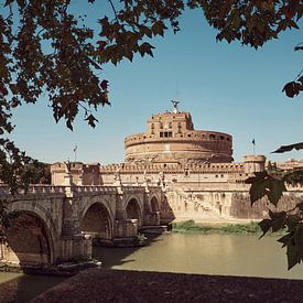 Le château Saint-Ange à Rome sur Tom Bennink