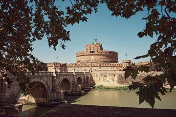 Le château Saint-Ange à Rome sur Tom Bennink