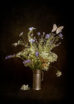 Stilleven met wilde bloemen van Guna Andersone