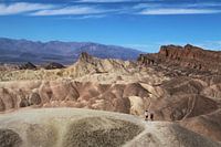 Het maanlandschap van Death Valley, Verenigde Staten