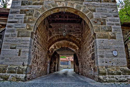 Historisches Tor Rothenburg ob der Tauber