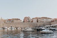 The port of Dubrovnik